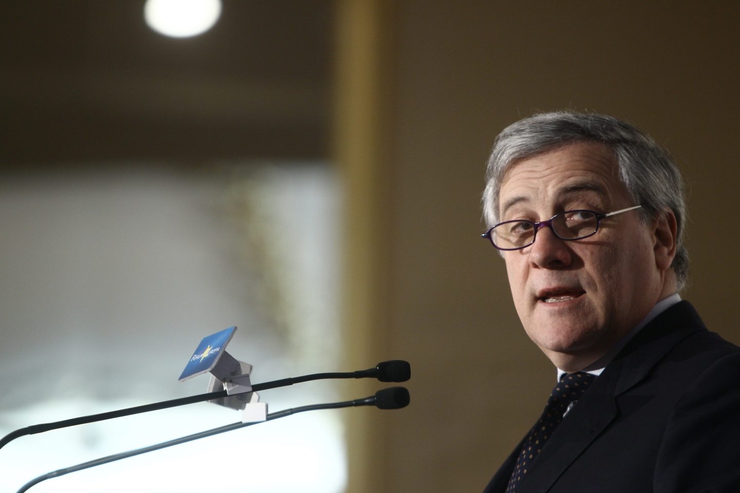 El presidente del Parlamento Europeo, Antonio Tajani.