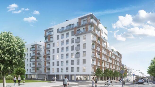 aedas_cataluña Simulación de una promoción de Aedas Homes en Vilanova i la Geltrú (Barcelona).