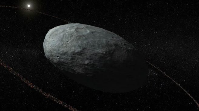 Descubren un anillo en el planeta enano Haumea