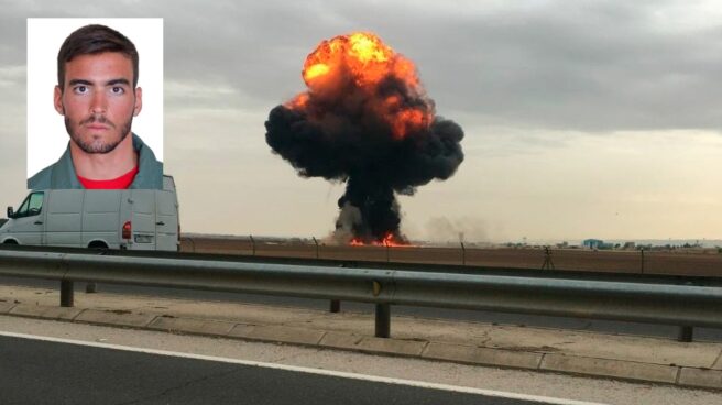 avion-torrejon-accidente-piloto Fernando Pérez Serrano, el piloto fallecido tras sufrir un accidente en la base aérea de Torrejón de Ardoz.