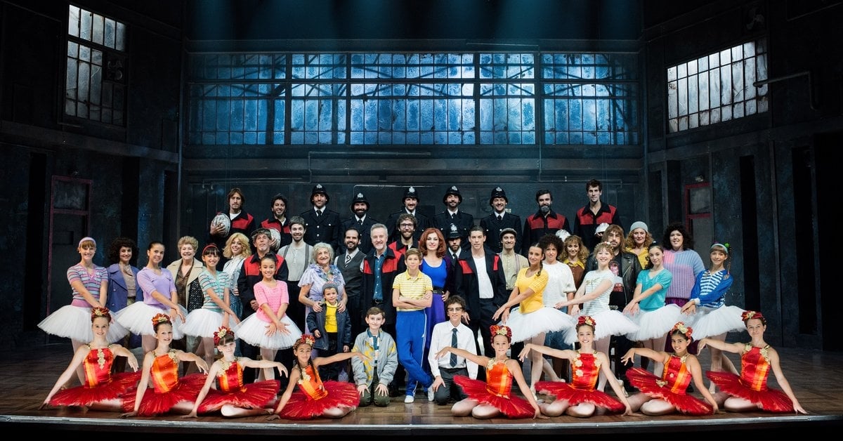 El reparto del musical "Billy Elliot"