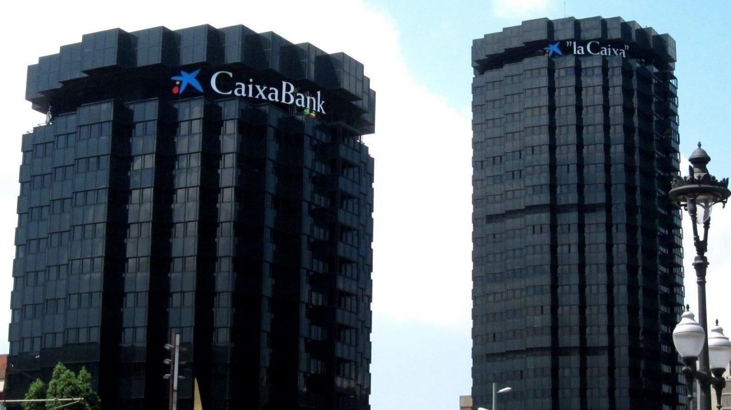 La sede de Caixabank en Barcelona.