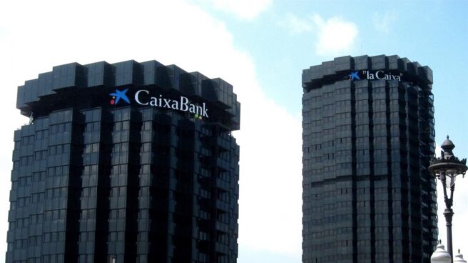 La sede de Caixabank en Barcelona.