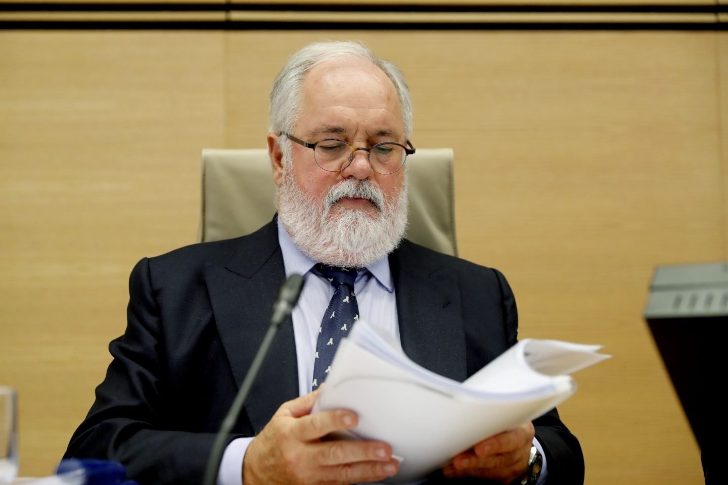 El comisario europeo de Energía, Miguel Arias Cañete.