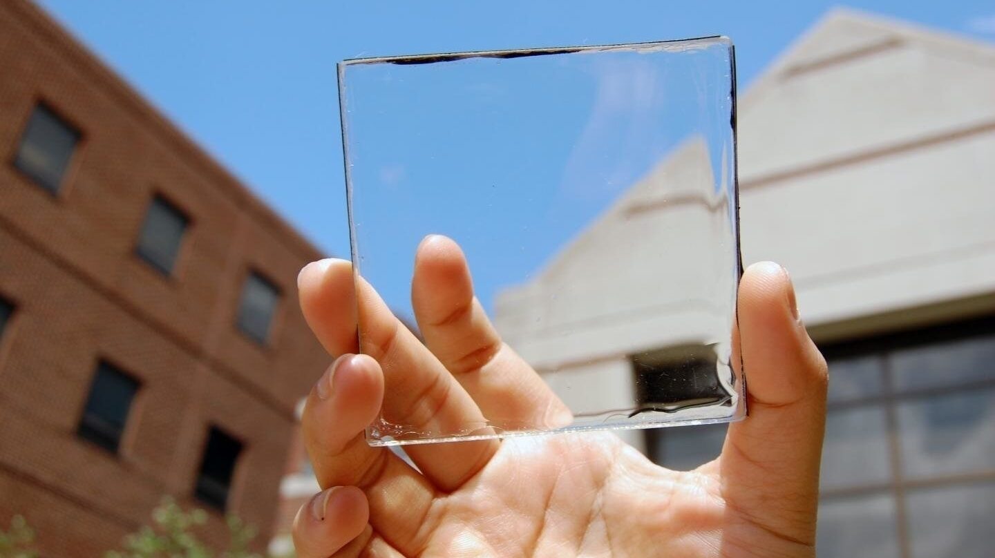 Células solares transparentes