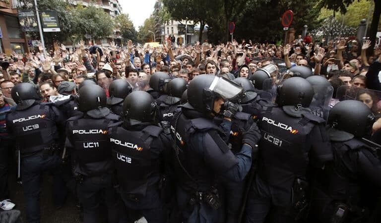 Interior enviará 750 antidisturbios a Cataluña ante el riesgo de incidentes el 1-O