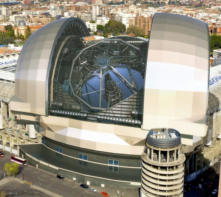 Un telescopio gigante para buscar el origen de las galaxias