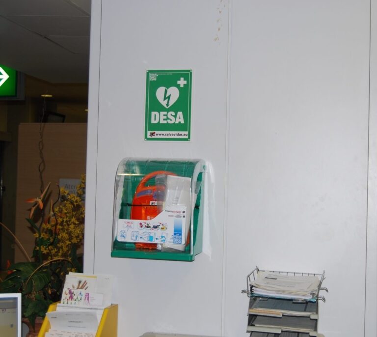 España, a la cola de Europa en desfibriladores