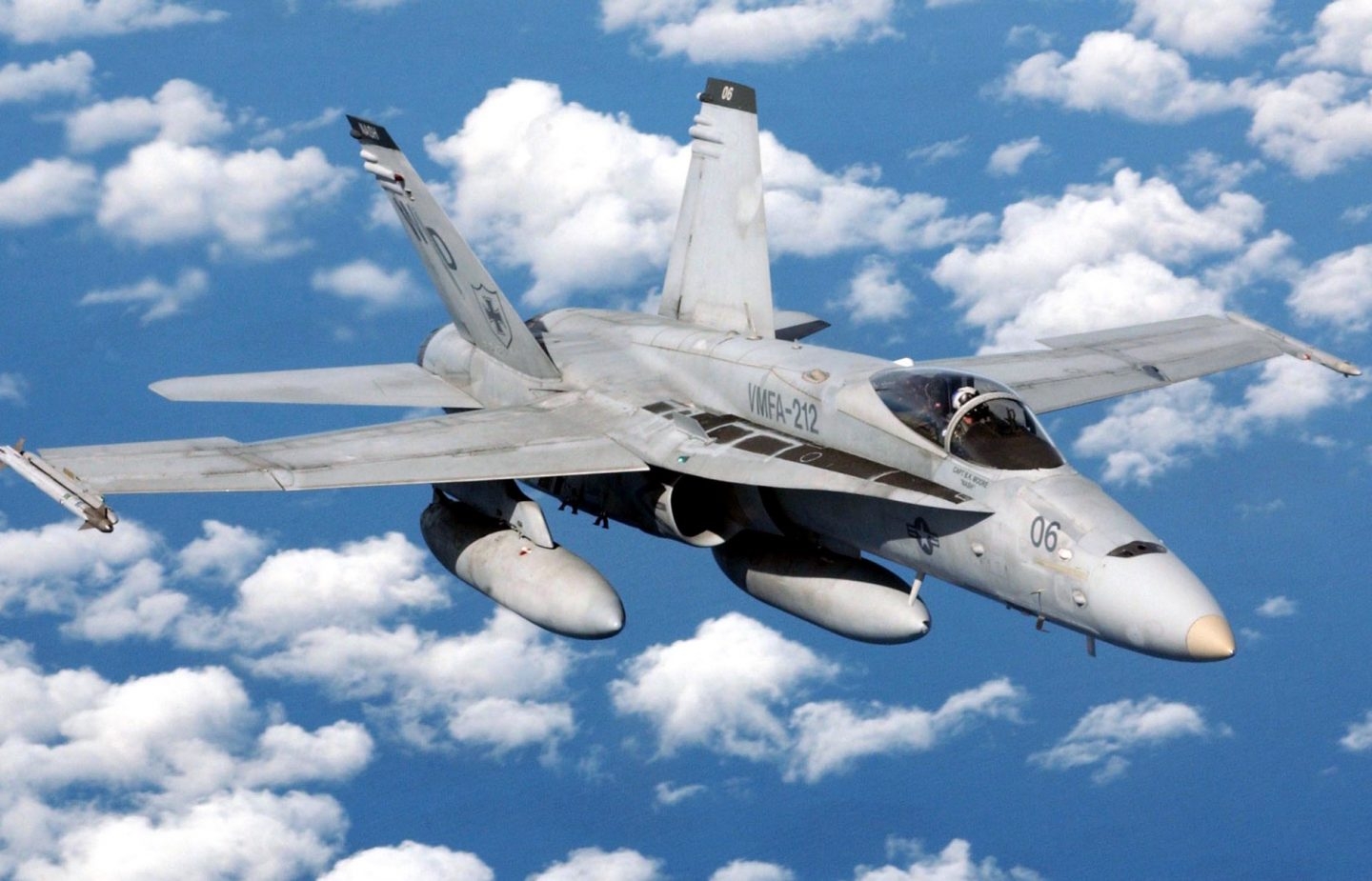 Caza F-18 Hornet de Boeing