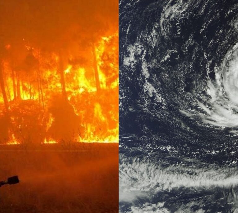 Galicia: entre el huracán y las llamas