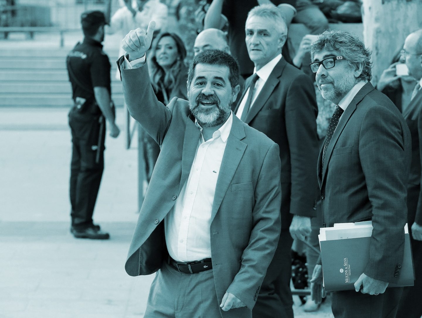 El presidente de la Asamblea Nacional Catalana, Jordi Sànchez.