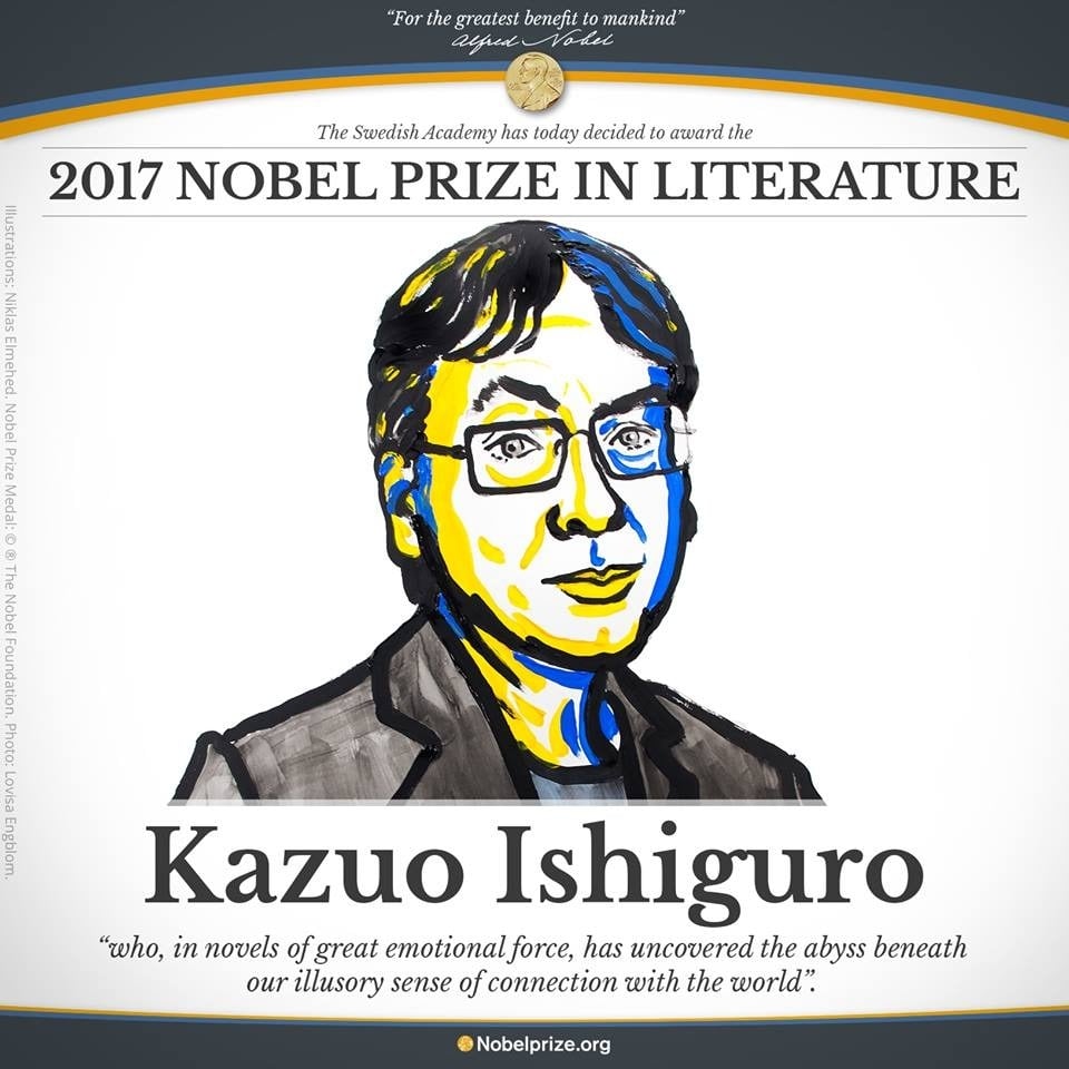 Kazuo Ishiguro.