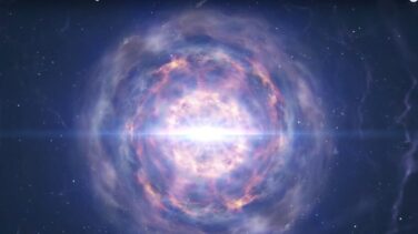 Detectan ondas gravitacionales y 'luz' de hace 130 millones de años