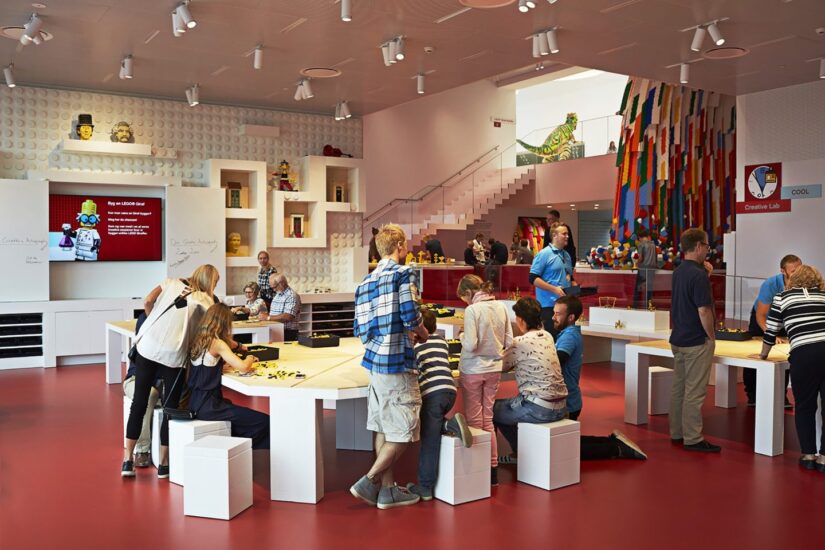 Laboratorio creativo en Lego House