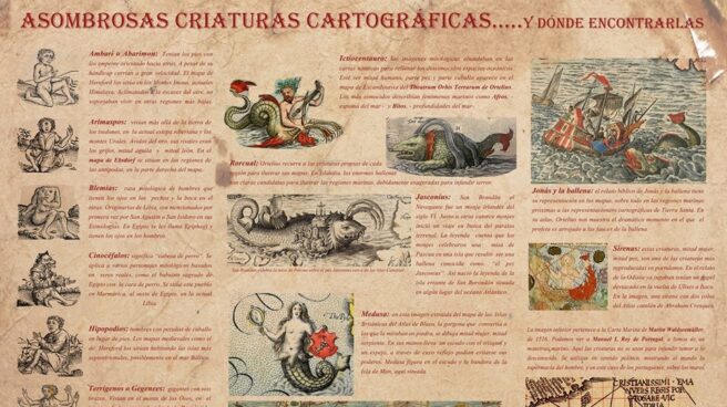 monstruos cartografía
