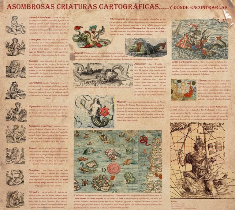 Los monstruos de los mapas