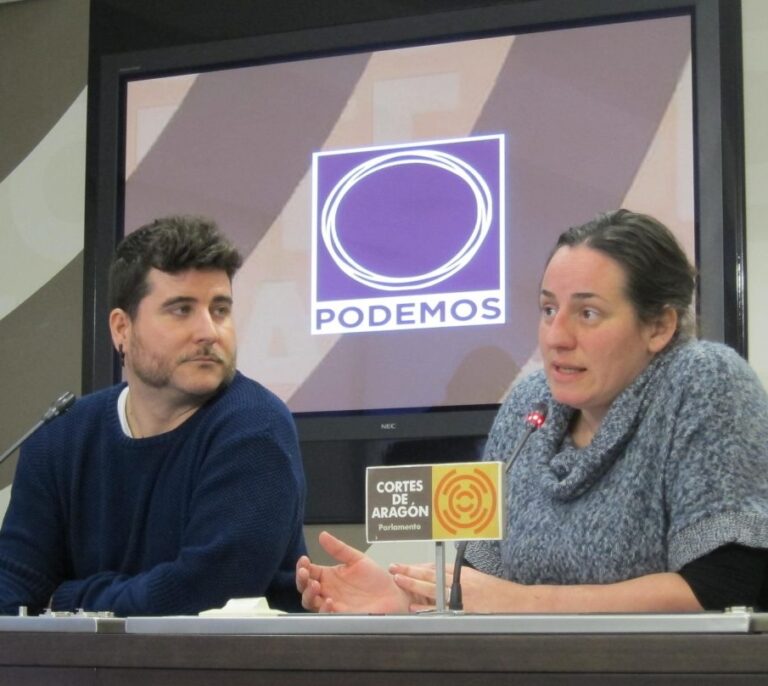 Escartín, afín a Errejón, releva a Echenique como líder de Podemos Aragón pese a la falta de apoyo oficial