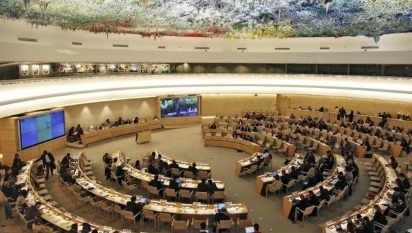 Reunión del Consejo de DDHH de la ONU el pasado marzo.