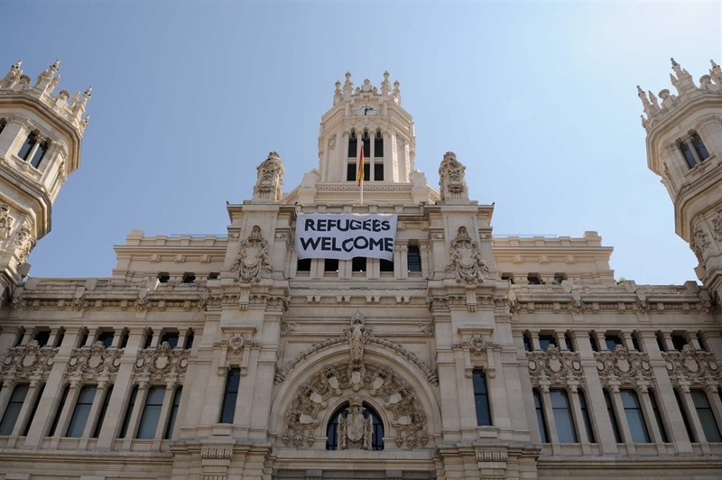 El Ayuntamiento de Madrid.