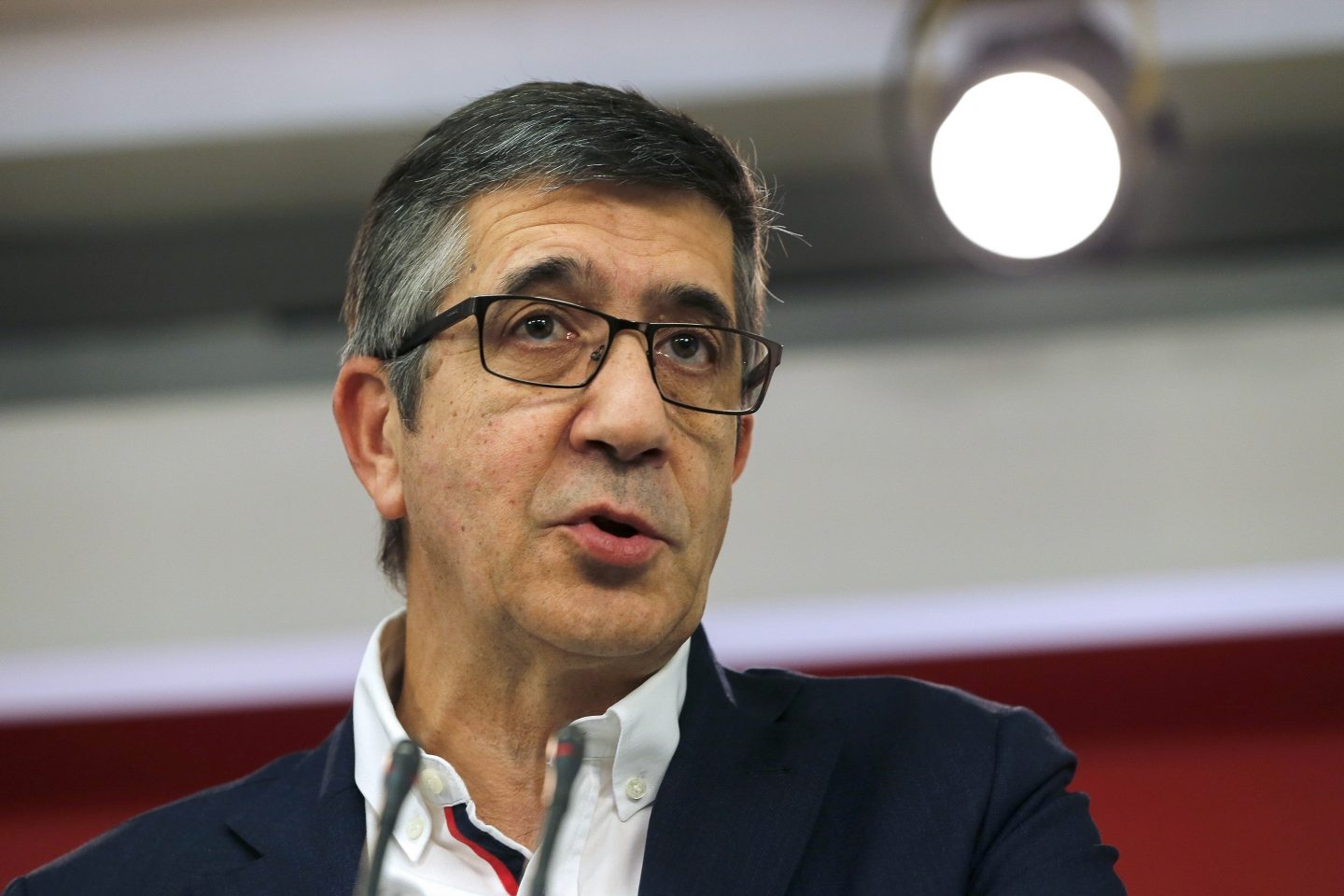 El responsable de Política Territorial del PSOE, Patxi López.