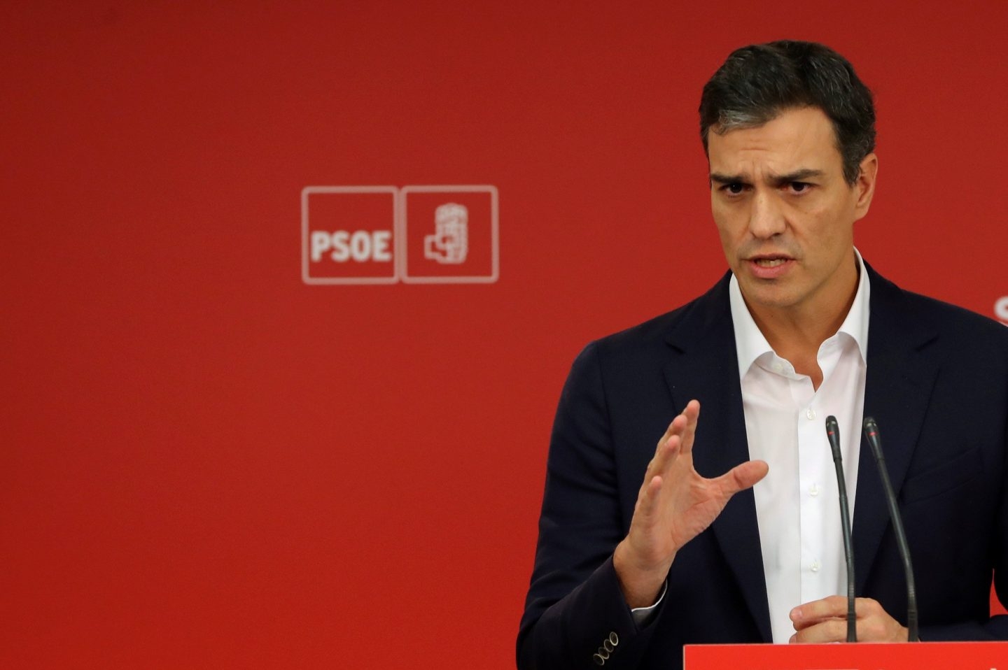 Pedro Sánchez: "Rajoy pactará conmigo las medidas del 155"