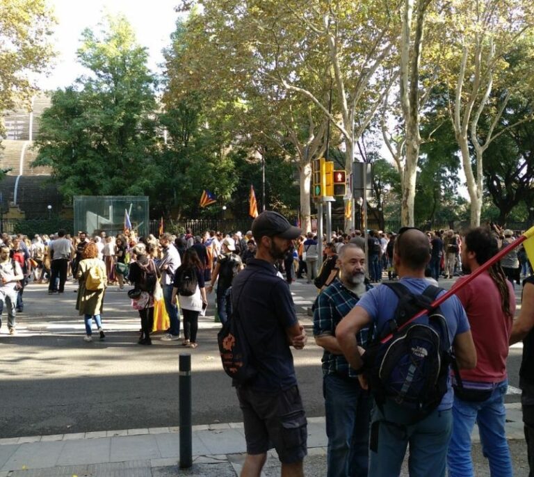 "Me costó llevar la estelada, pero si estoy hoy aquí es porque quiero la independencia"