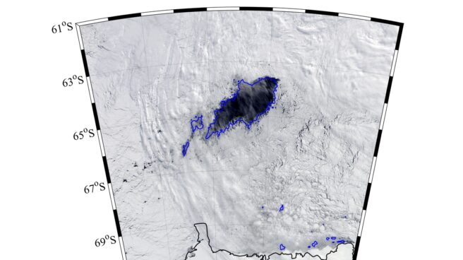 Se abre un agujero en el hielo marino de la Antártida del tamaño de Portugal