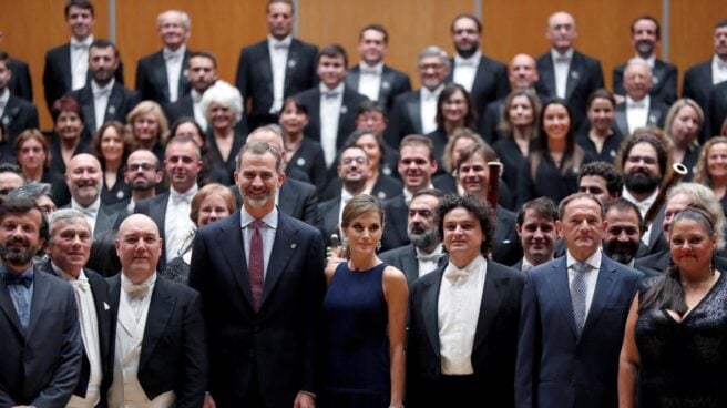 Los reyes en los Premios Princesa de Asturias.