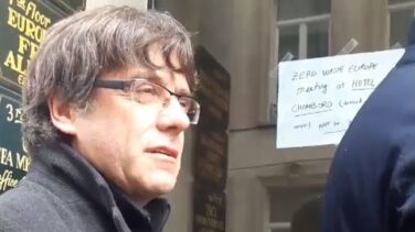 Puigdemont reaparece a escasos minutos de su comparecencia en Bruselas