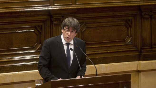 El presidente de la Generalitat de Cataluña, Carles Puigdemont.