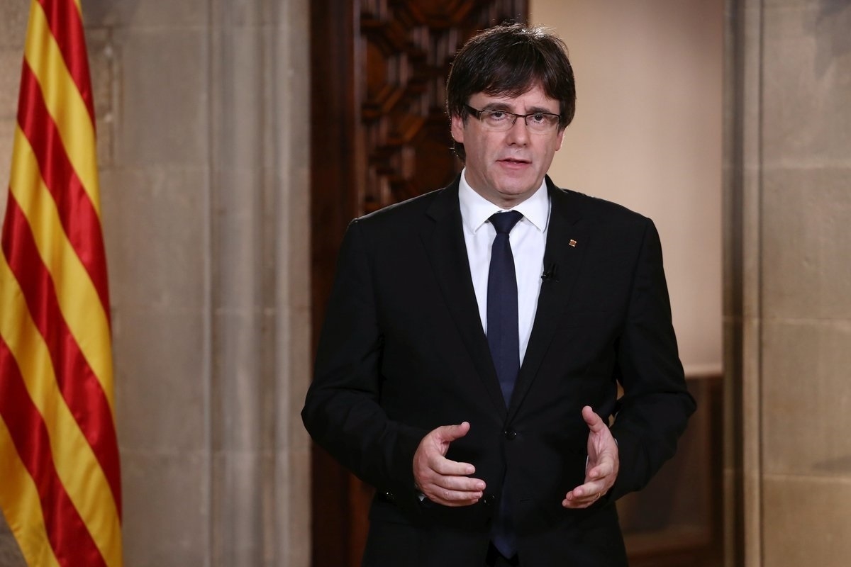 El ex presidente de la Generalitat de Cataluña, Carles Puigdemont.