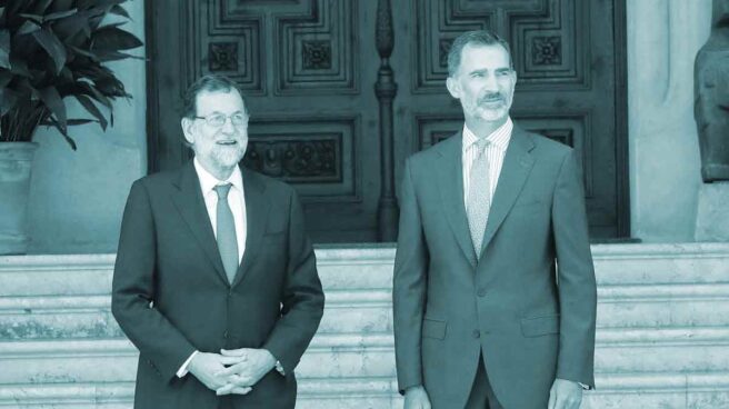 Mariano Rajoy y Felipe VI. Mariano Rajoy y Felipe VI.