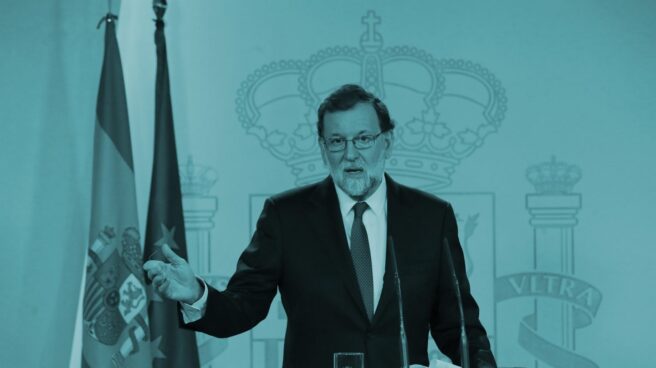 Mariano Rajoy, tras el Consejo de Ministros que ha aprobado la activación del artículo 155 en Cataluña.