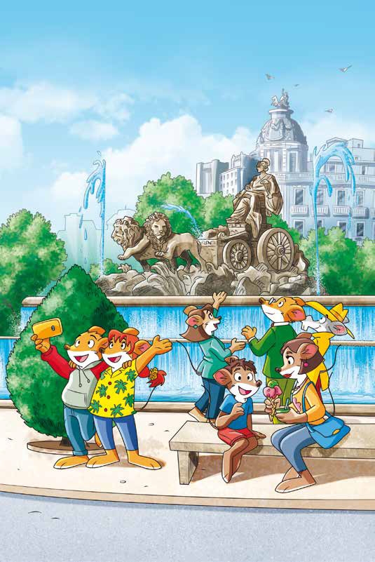 Geronimo Stilton visita Madrid para investigar el robo de un cuadro de Goya