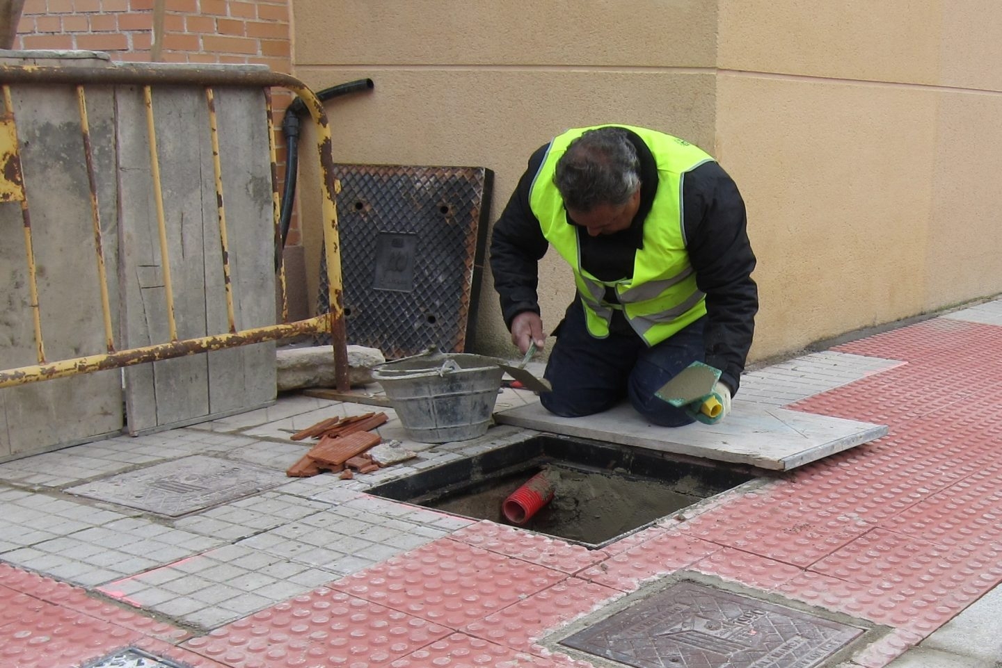 Trabajador de la construcción.