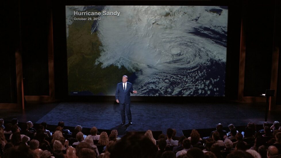 Una conferencia de Al Gore.