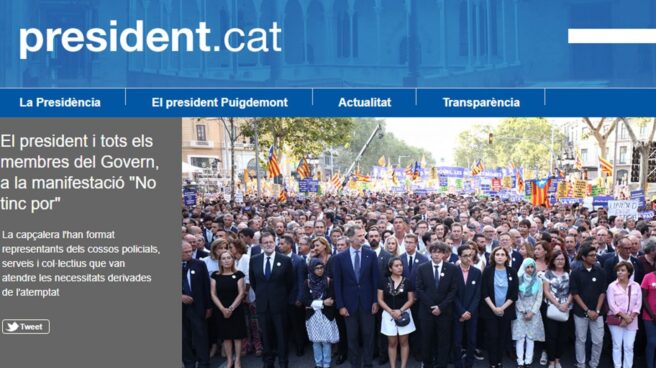 web puigdemont exilio