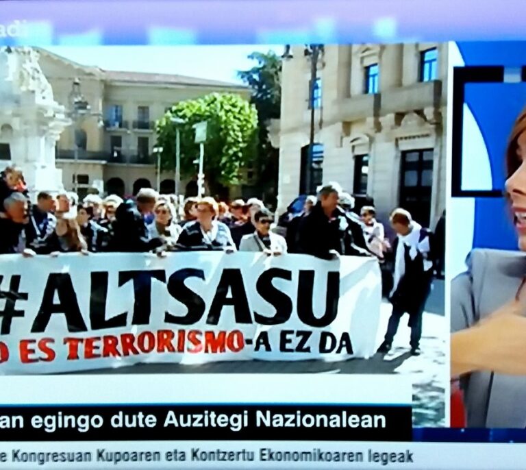 ETB, 30 minutos en defensa de los agresores de Alsasua