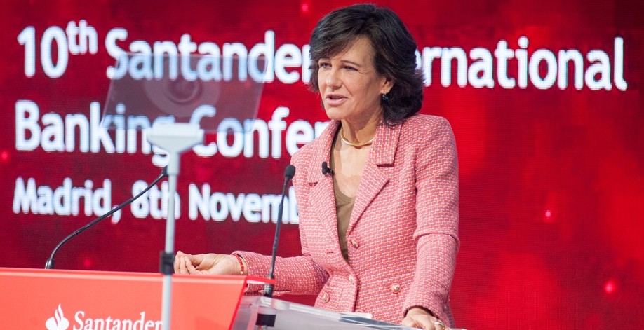 Ana Botín, presidenta de Santander.