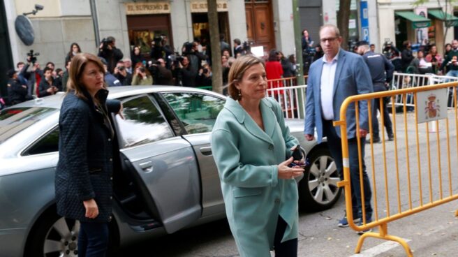 Forcadell y los miembros de la Mesa comparecen ante el Supremo por rebelión