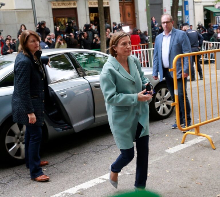 El abogado de Forcadell asume la petición de "prisión preventiva"