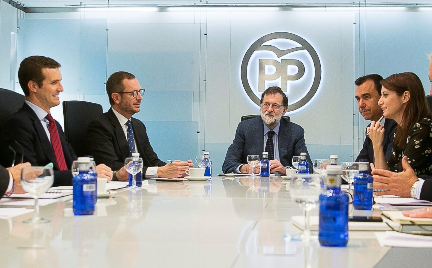 Rajoy se felicita de la división y "debilidad" del voto independentista para el 21-D