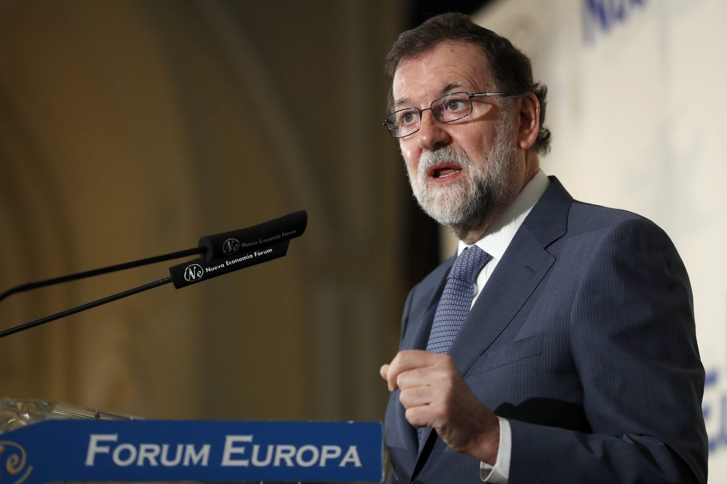 Rajoy, el pasado lunes