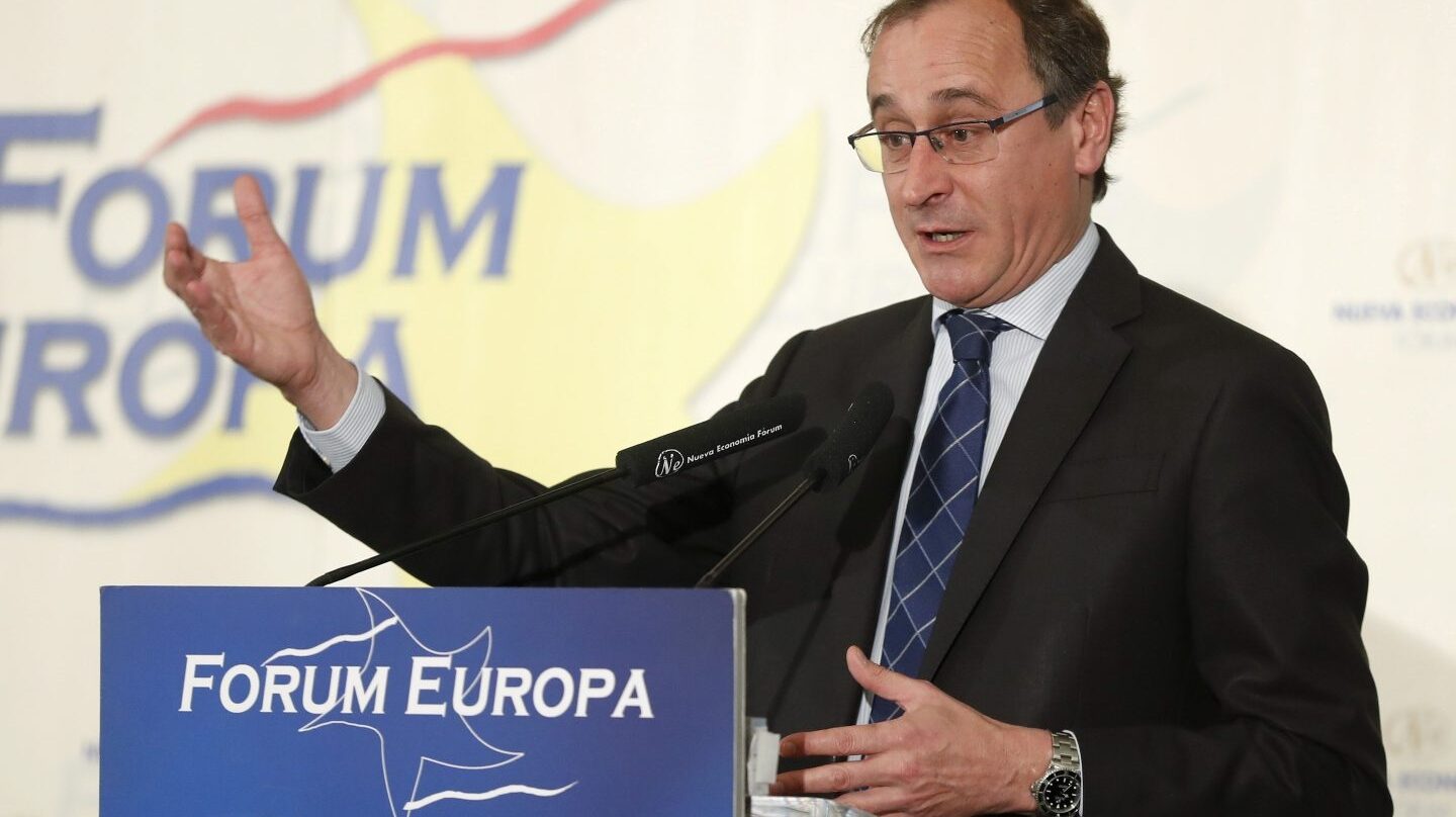 El presidente del PP vasco, Alfonso Alonso.