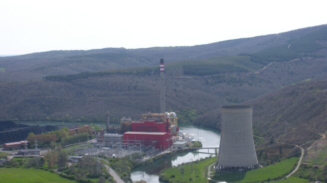 Central de carbón de Iberdrola en Velilla (Palencia). La compañía ha solicitado al Gobierno el cierre de la planta térmica.