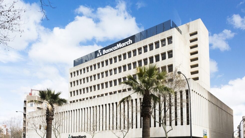 Edifcio de Banca Marcha en Palma de Mallorca.