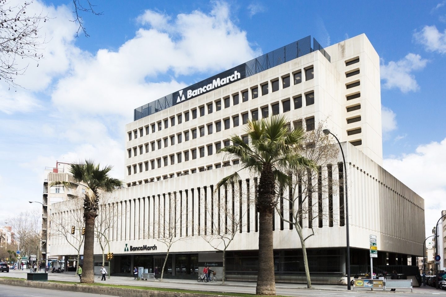 Edifcio de Banca Marcha en Palma de Mallorca.