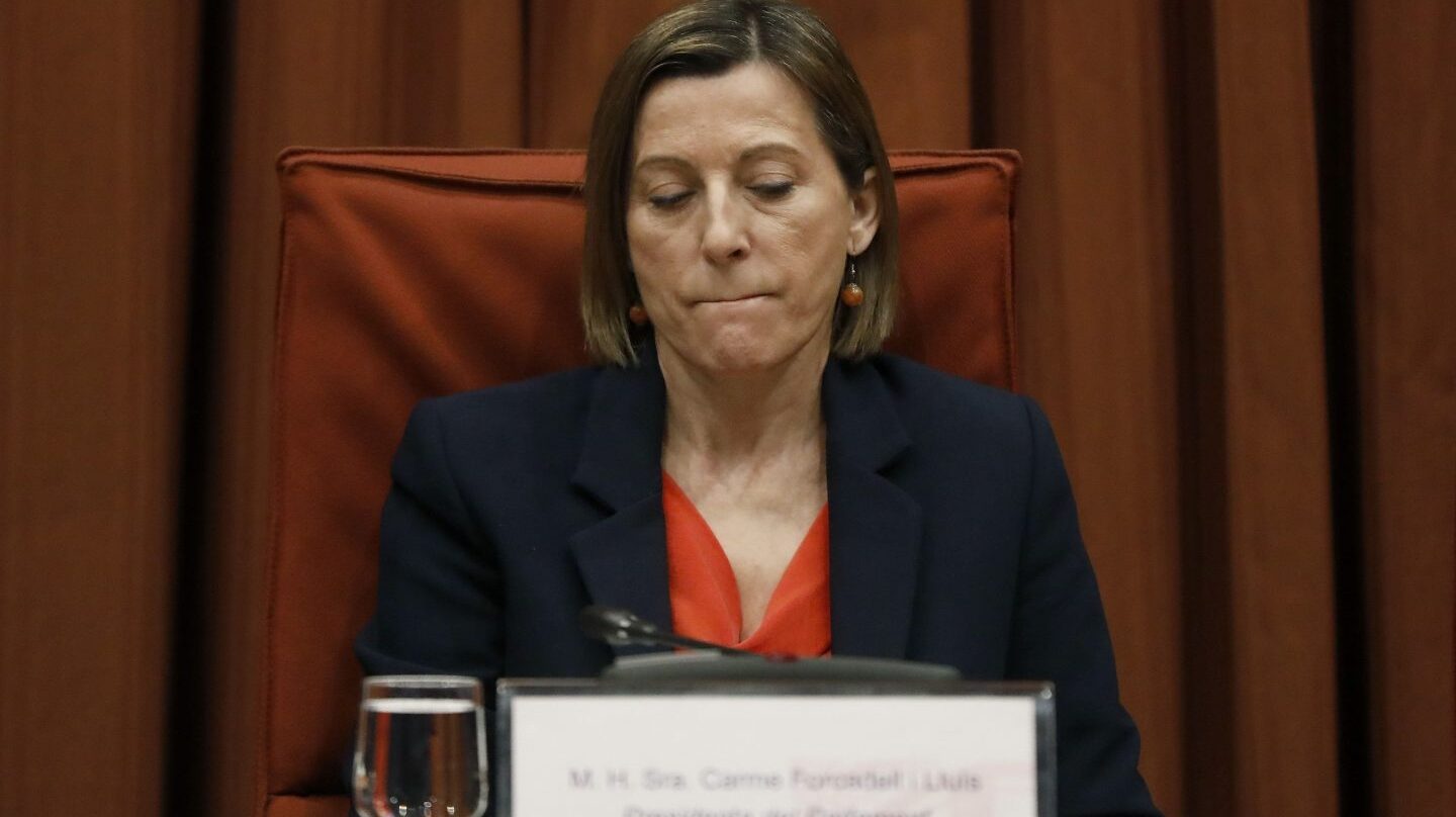 Carme Forcadell, presidenta del Parlament.