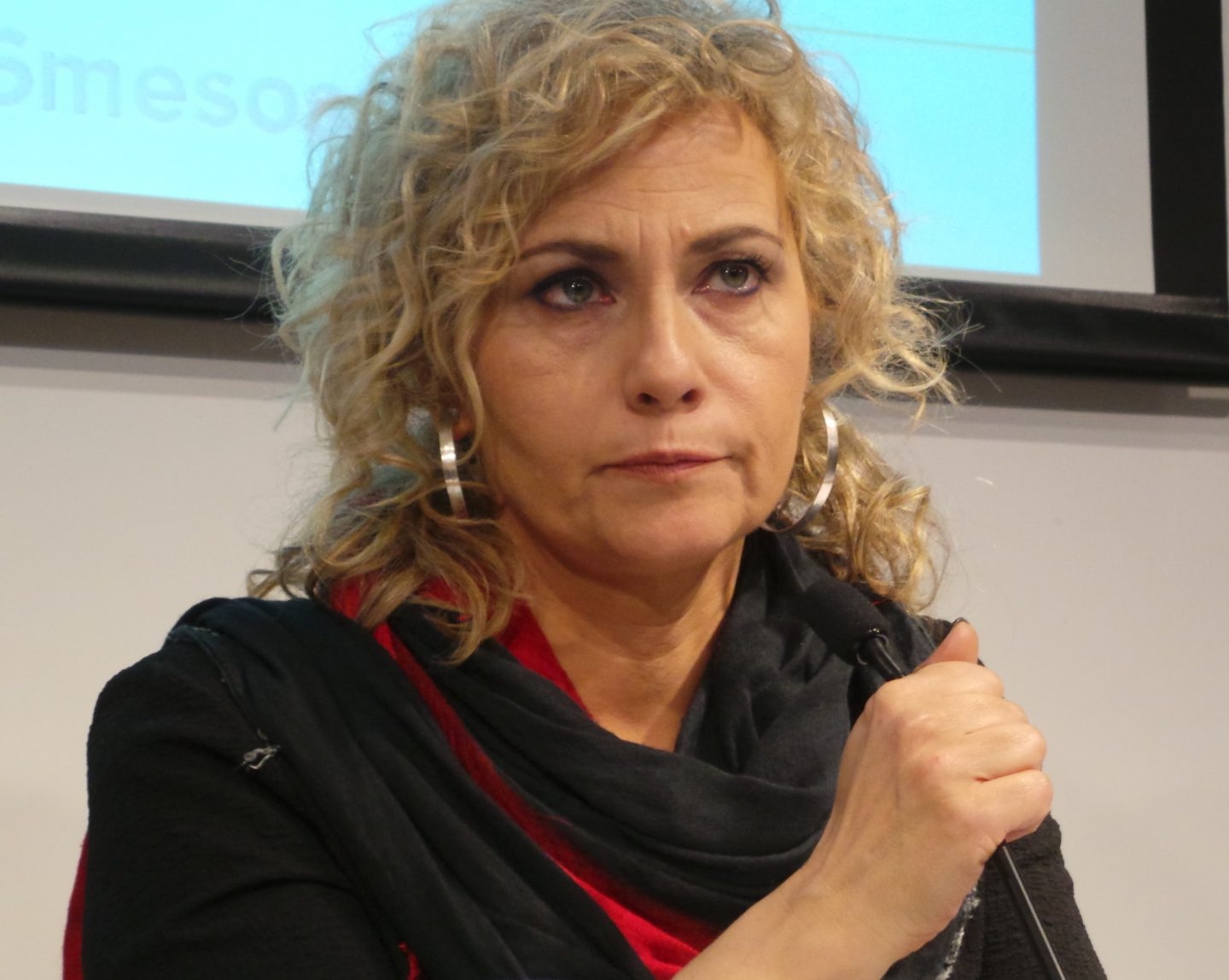La presentador de El Matí de Catalunya Radio, Mònica Terribas.