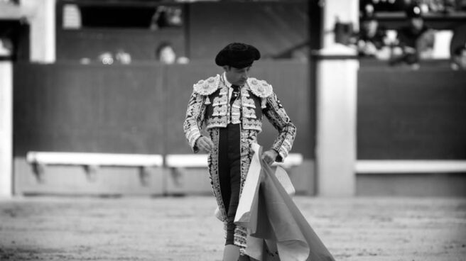 Enrique Ponce, la tarde de su salida a hombros de Las Ventas el 2 de junio.